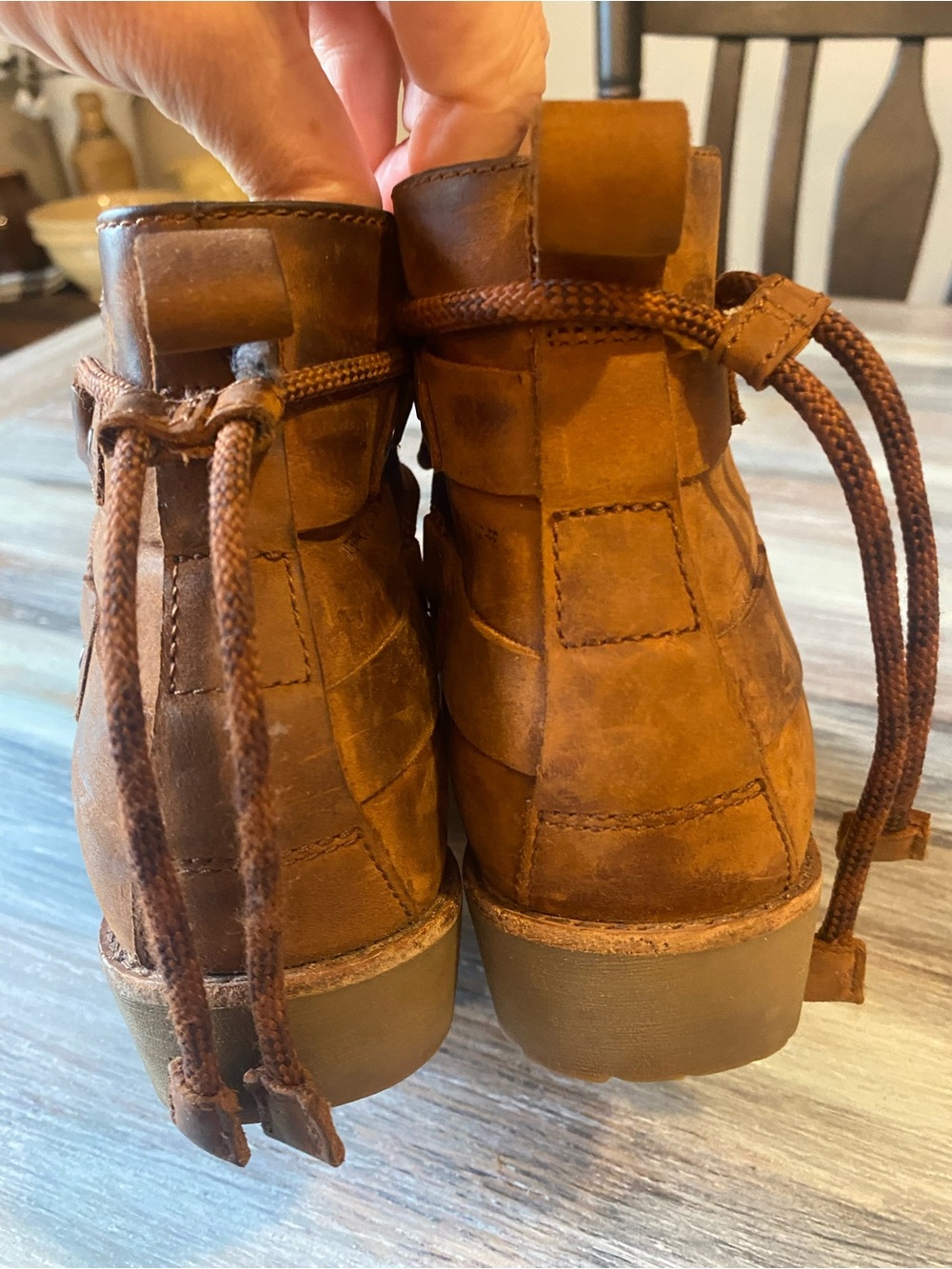 Teva Women's De La Vina Dos Shorty Boots tortoise shell brown colorway 7.5 - Picture 5 of 12